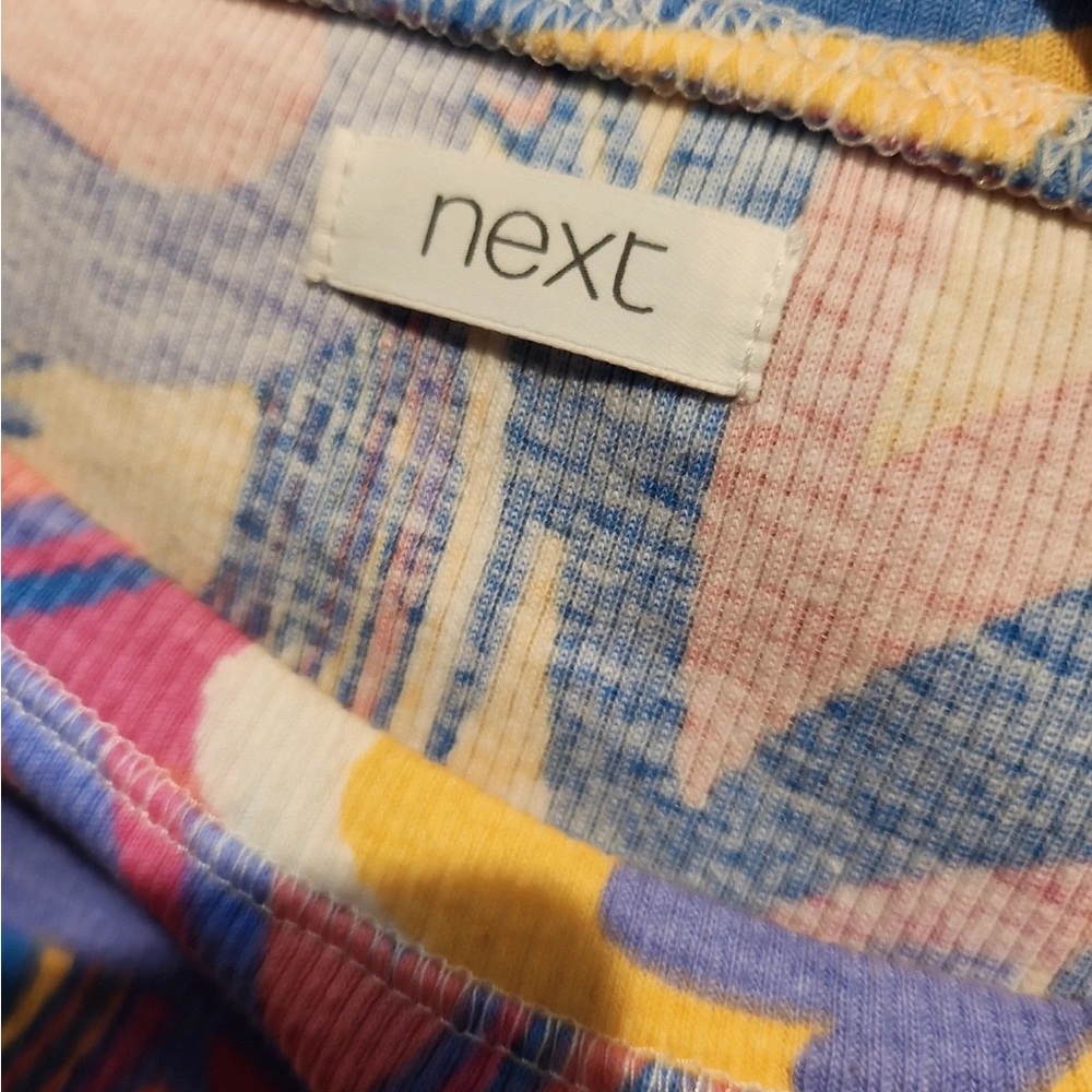 Next Multicolor Heart Pattern Top - Picture 2 of 3